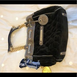 Black Velvet juicy couture handbag